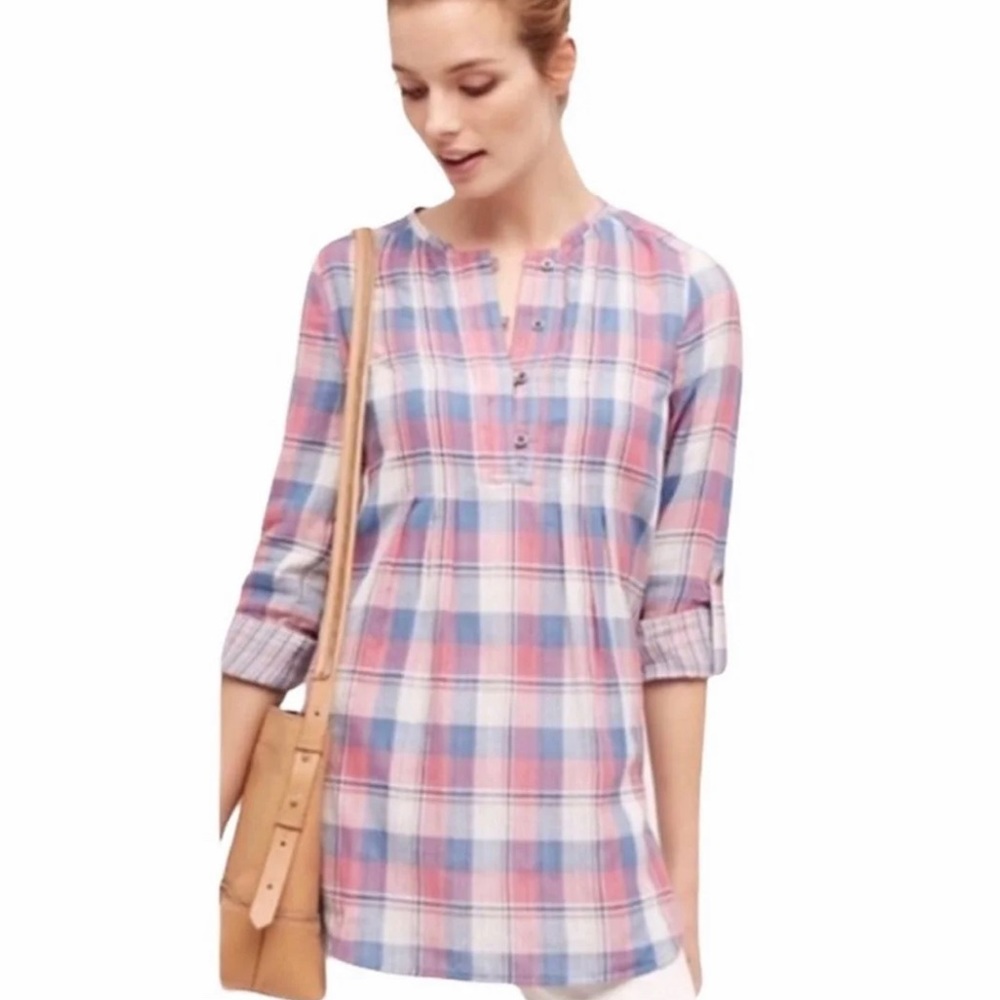 ANTHROPOLOGIE Holding Horses cotton tunic | 2